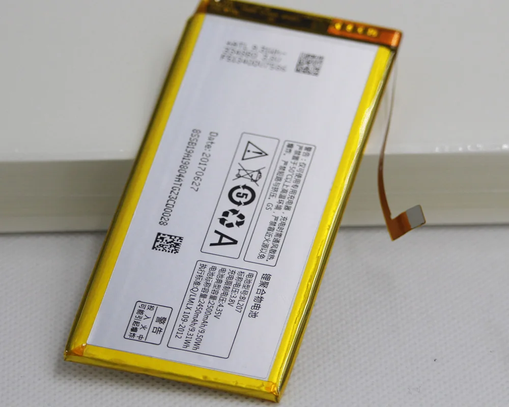 5 шт./лот 2500 мАч BL207 мобильный аккумулятор для LENOVO K900 BL 207 | Мобильные телефоны и