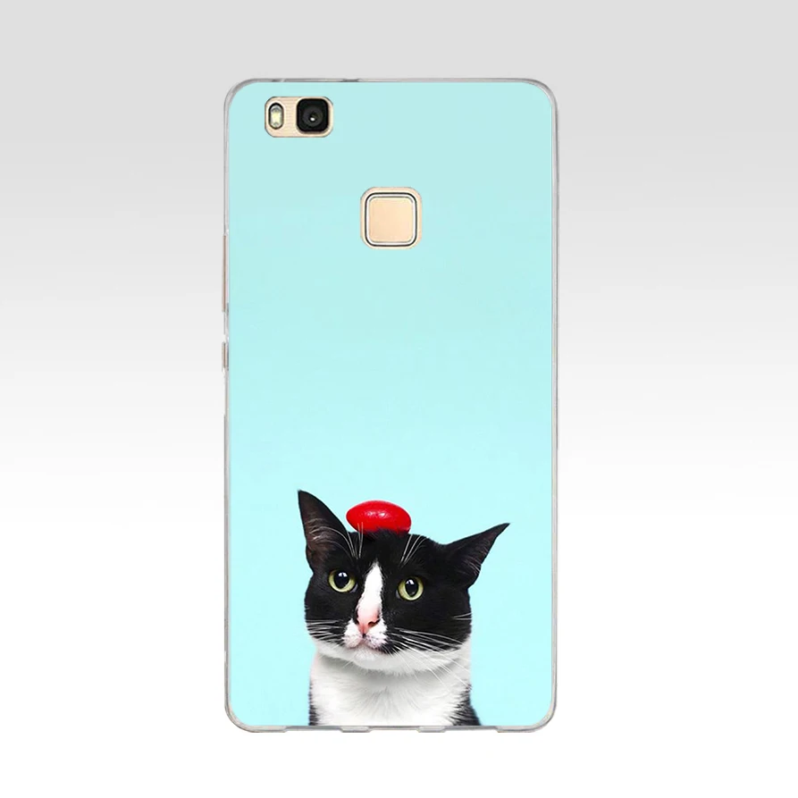 41 G For Cover Huawei P9 Lite Case Cute Animal Silicon Soft TPU for Funda Huawei P9 Lite Case P9 P9Lite Phone Back Cases - Color: 41