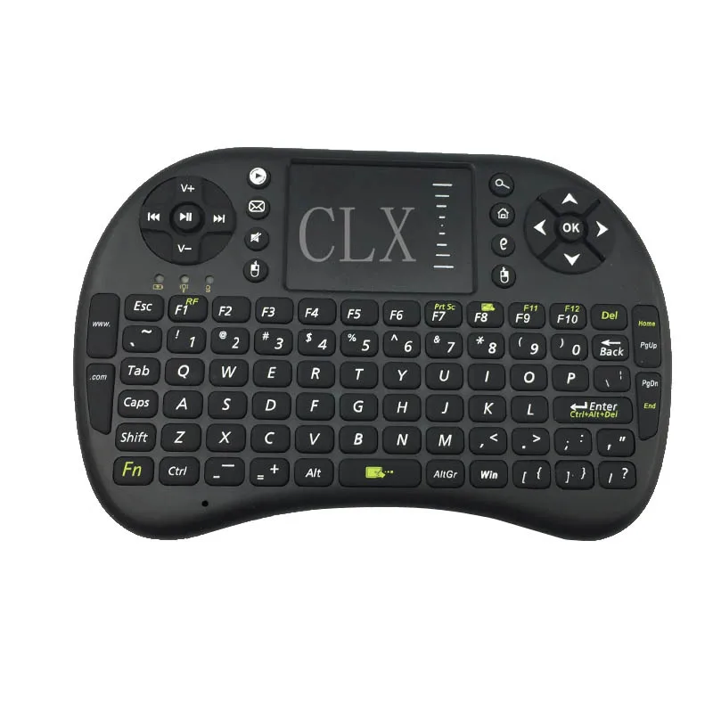 Raspberry pi 2 4 ГГц Mini Teclado Sem Fio Fly Air Mouse мультимедийный контроль тачпад ручной пульт
