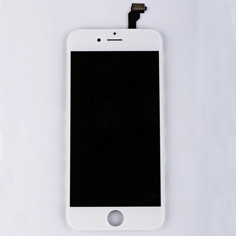Белый Для iPhone 6 4.7 &quotЖК-Экран С Сенсорным Экраном Дигитайзер Полный Передняя