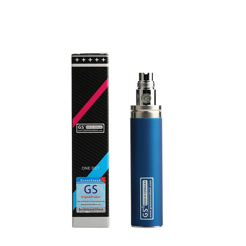 Электронная сигарета HUIMOKE Greensound GS II 3200mah EGO 2 батарея для Ego Ego-II 510 нитка Vape Pen |