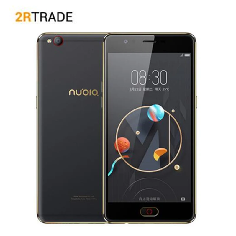 Zte NUBIA M2 2 0 GHz Octa Core 5 &quot2.5D 4 Гб + 64 rom стекло AMOLED FHD экран Двойная камера Android 4G