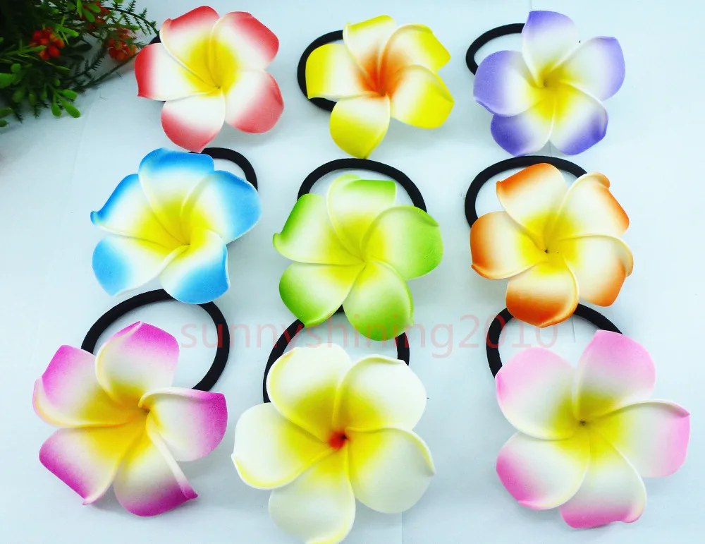 Оптовая продажа 20 цветов украшения для волос ленты из пеноматериала эластичная