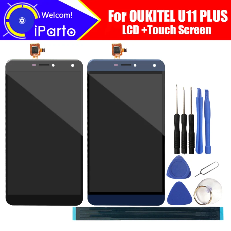 5 7 дюймовый OUKITEL U11 PLUS ЖК дисплей + кодирующий преобразователь сенсорного экрана в
