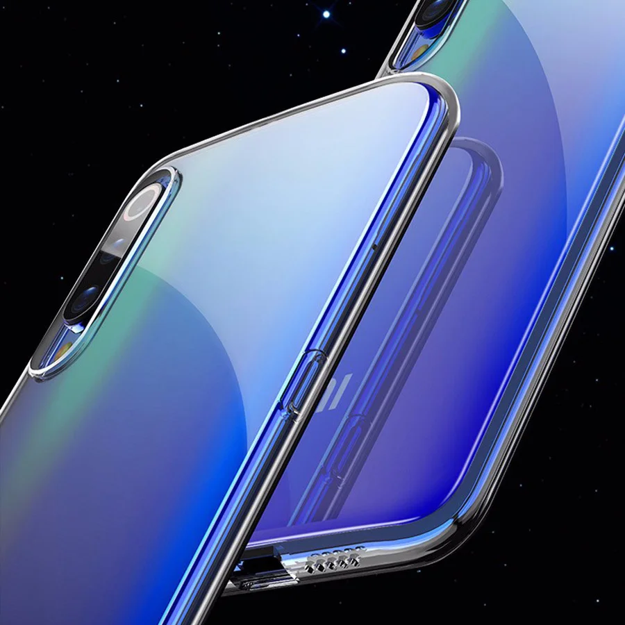 Задняя крышка для Xiaomi Mi 9 SE чехол для телефона прозрачный чехол прозрачный мягкий Силиконовый ТПУ чехол для Xiaomi Mi 9 защитный чехол
