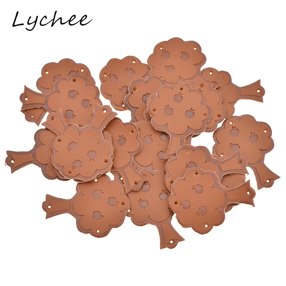 Lychee 20 шт. уникальные коричневые фруктовые деревья искусственные одежда из