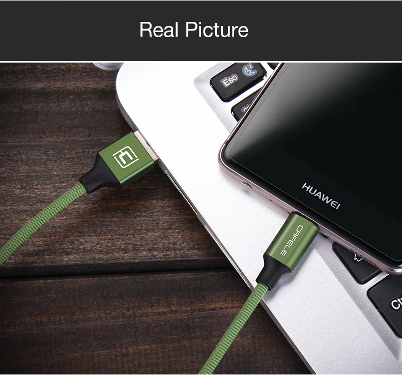 Cafele Тип C Usb Дата-кабель для samsung huawei p20 Honor 9 10 Xiaomi Mi8 Mi6 MI5S oneplus зарядный кабель для передачи данных Usb кабель 5V 2.1A
