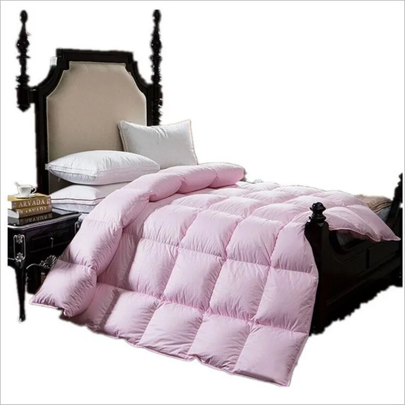 

Goose Down Quilt Blanket Duvet For Winter With Cover King Queen Twin Size Fast Free Ship