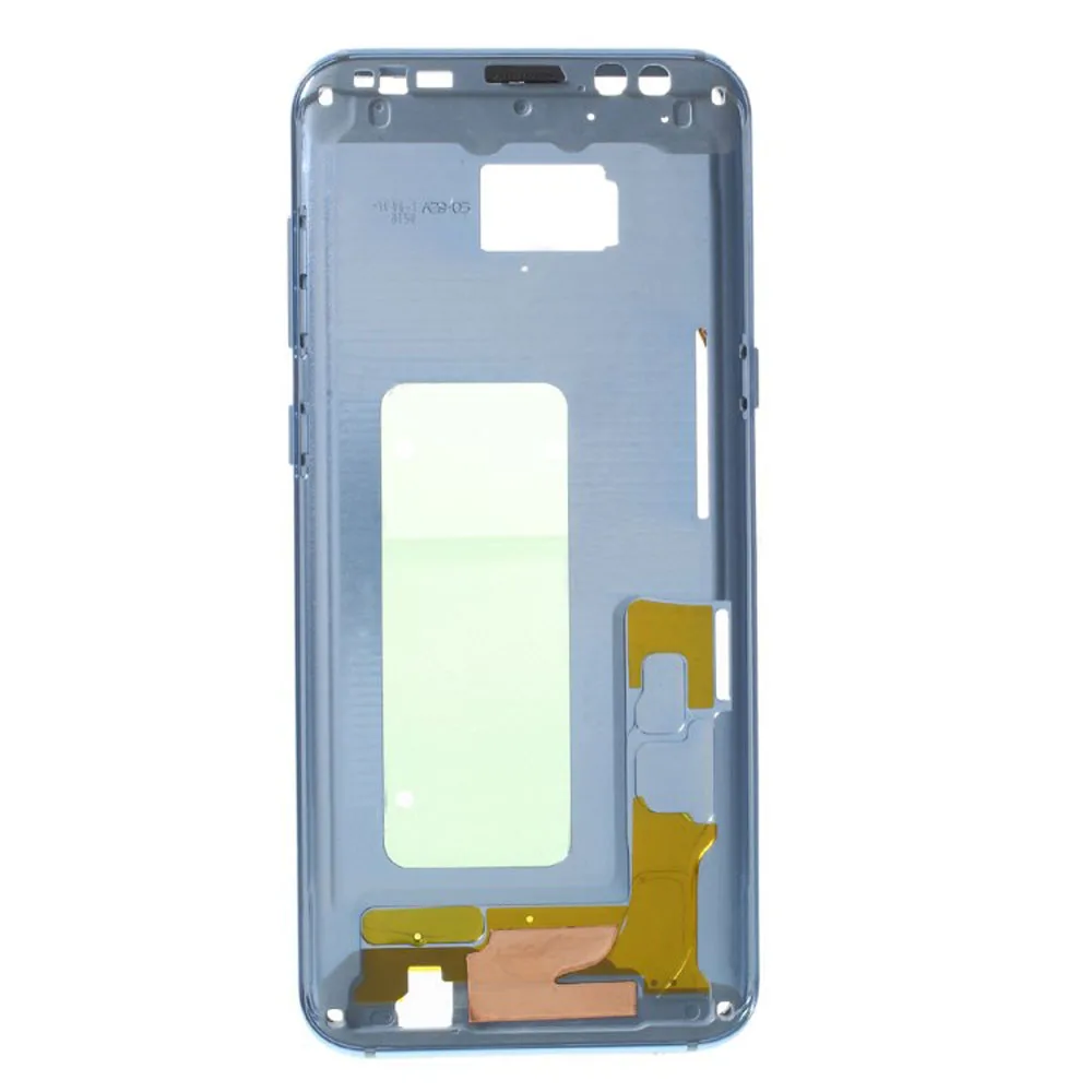 Новый ЖК дисплей со средней рамкой ободок с и боковой кнопкой для Samsung Galaxy S8 + Plus G955