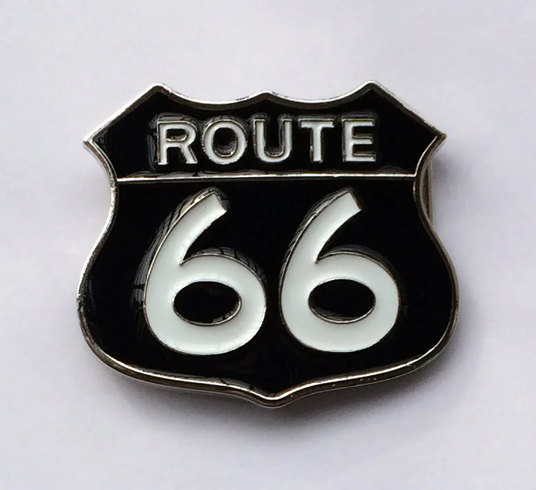 Черный Route 66 ремень пряжка SW-BY364 подходит для 4 см wideth с непрерывным запасом