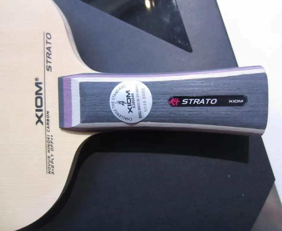 Оригинальная ракетка для настольного тенниса Xiom Strato занятий спортом в помещении