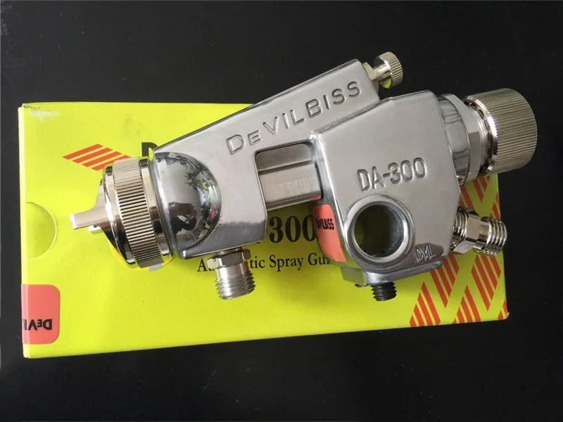 free shipping DA-300 automatic spray gun original DA300 painting 0.8 1.1 1.4 1.8mm nozzle size to choose | Инструменты
