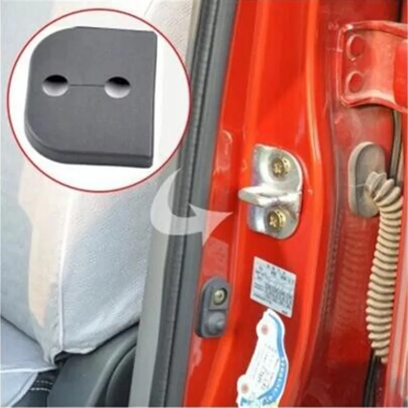 4 шт./компл. авто Стайлинг дверной замок против огони Водонепроницаемый Защита от