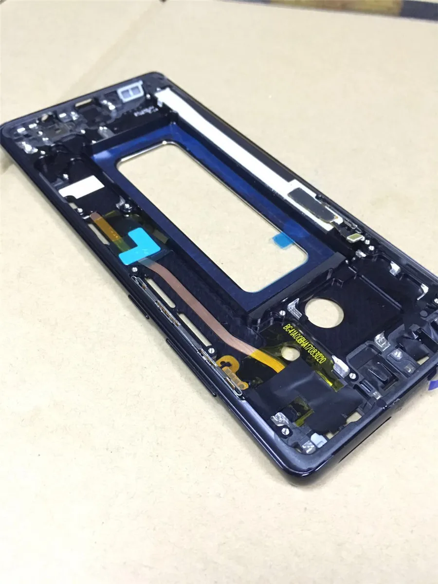 30 шт./лот DHL для Samsung Note 8 N950 средняя рамка Корпус металлическая Внешняя Шасси ЖК
