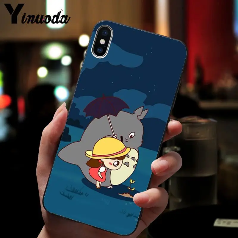Yinuoda Мой сосед Тоторо пользовательские фото мягкий чехол для телефона Apple iPhone 8 7 6