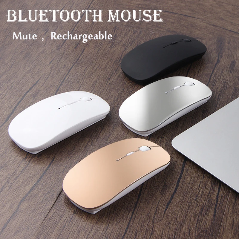 Бесшумная мышь перезаряжаемая Bluetooth для CHUWI Hi10 Plus Pro Hi12 Hi13 Hi8 Hi9 Air Vi10 Vi8 Vi7 Surbook mini 10