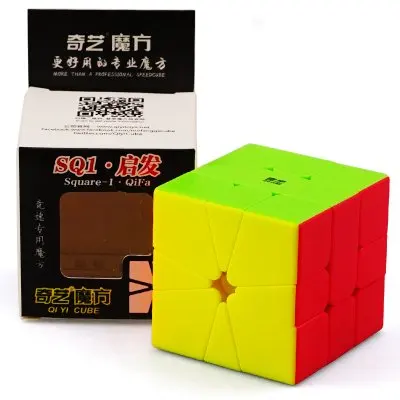 Cuber Speed QiYi Square 1 магический куб без наклеек Qiyi QiFa S SQ скоростной