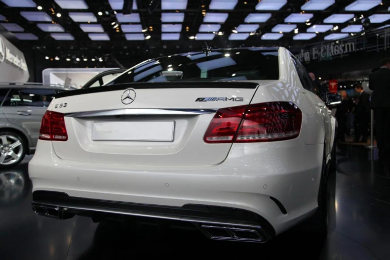 Для Mercedes-Benz W212 E320LE260LE300LE63 Спойлер ABS Материал заднее крыло праймер цвет спойлер для 2008- W212 4 двери