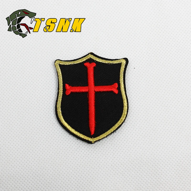 Военная нашивка TSNK армейский значок мини 3D с вышивкой Морская котика/DEVGRU Glod Crusader