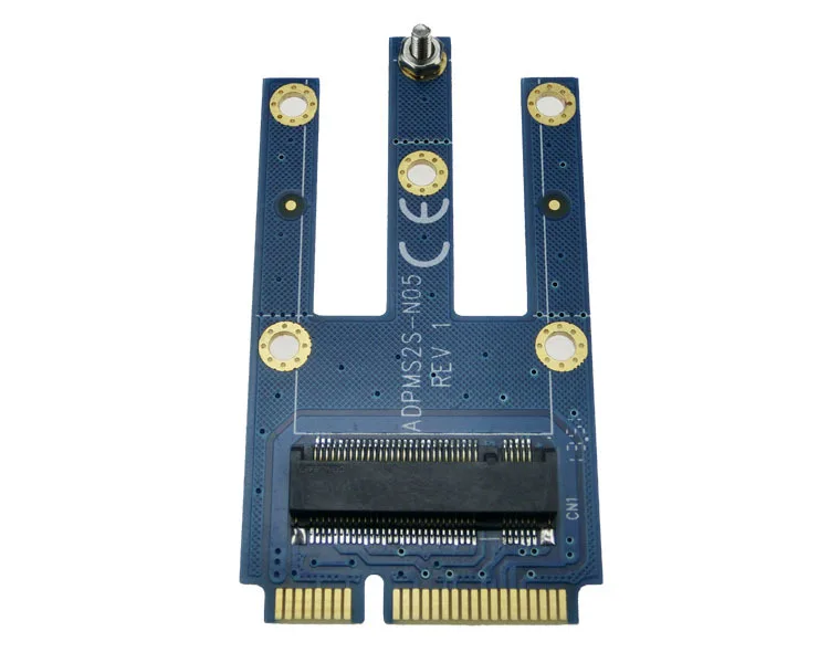 Бесплатная доставка мини PCIe для M.2 B адаптер ключ Intel 7260ngw в Беспроводной-N модуль
