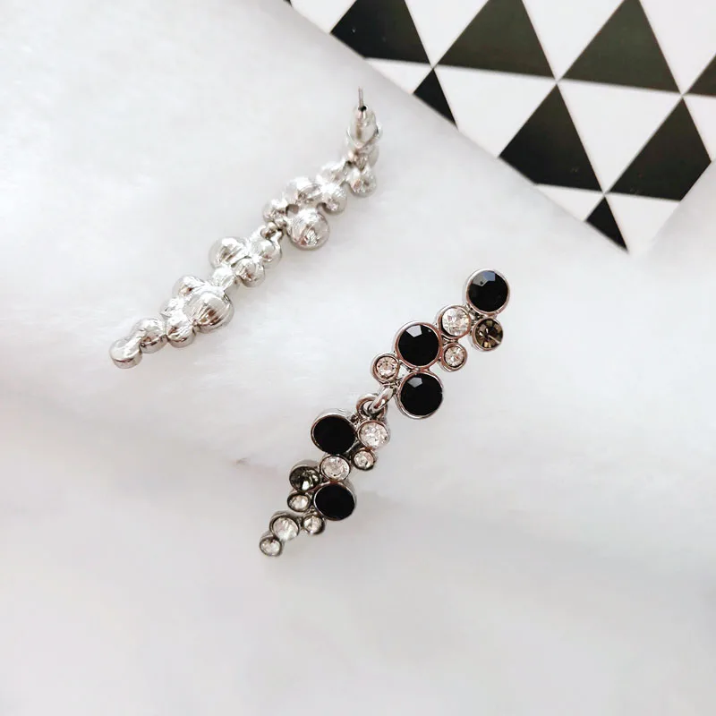 Новые модные милые Кристальные Висячие серьги для женщин очаровательные