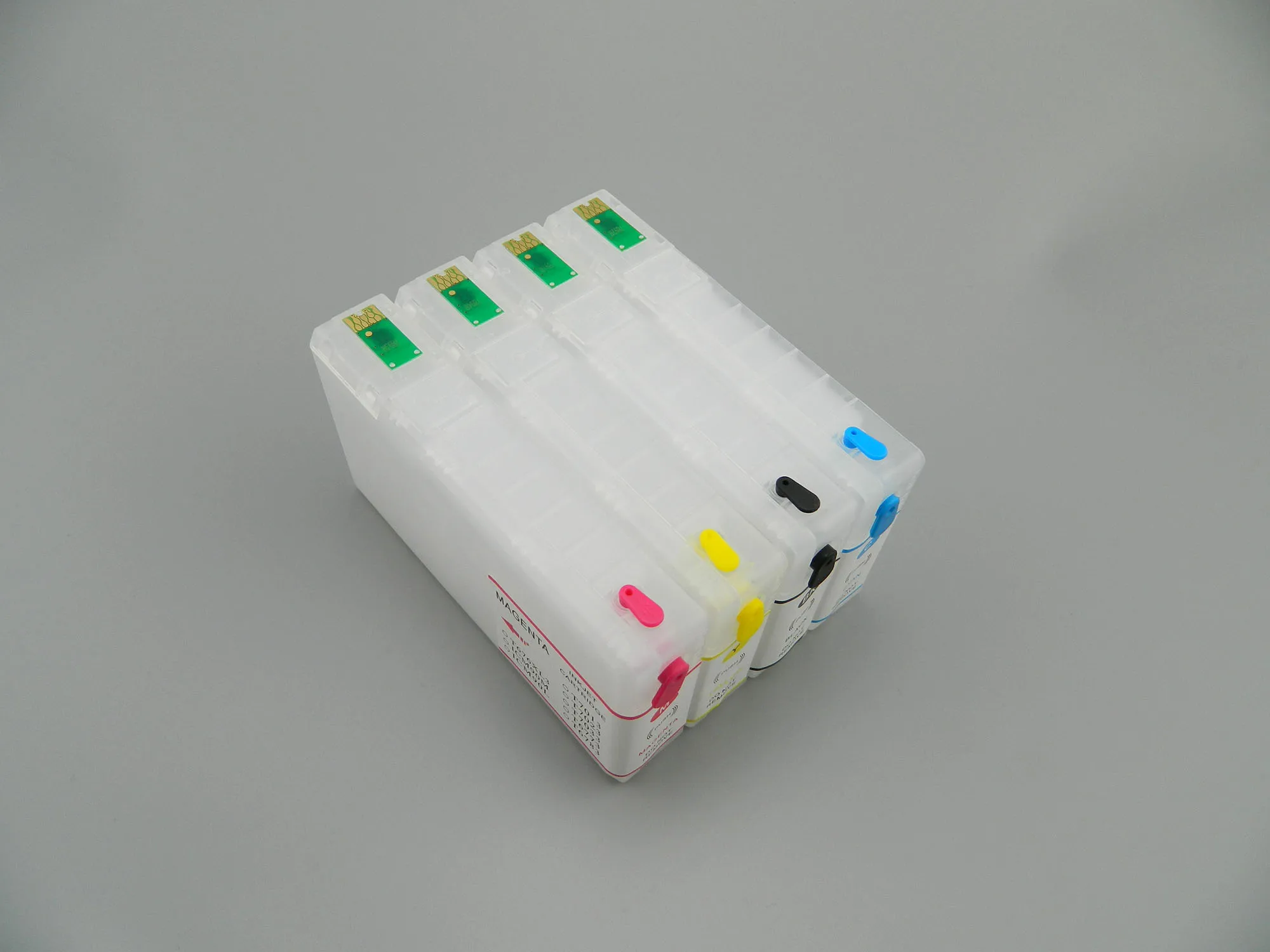 Перезаправляемый картридж с дугой чип для Epson WF-5110 WF-5190 WF-5620 WF-5690 WF4630 WF-4640
