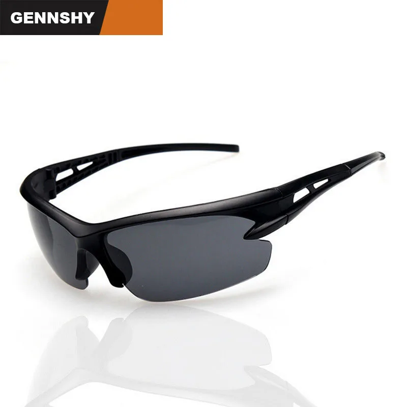 

New Fashion Sport Sunglasses Men Semi-Rimless Eyeglasses Women Plastic Half Frame Wind Goggle Eyewear Traveling Driving UV400