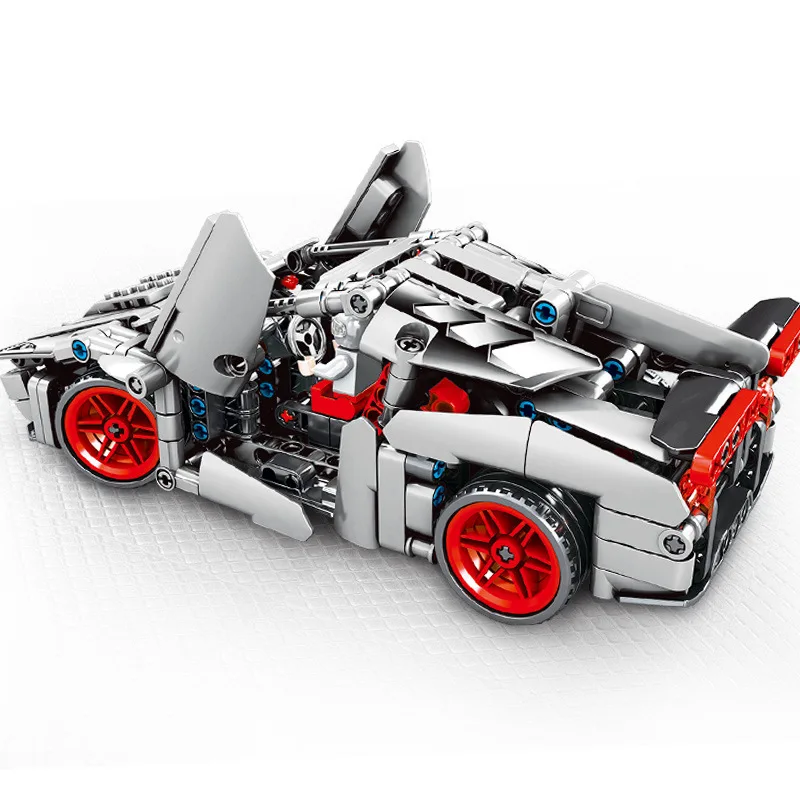 RC Technic супер гонщики серии скоростные чемпионы совместимые Потяните