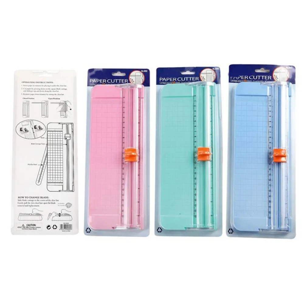 Мини Портативный A4 прецизионный бумажный Фото нож резак Гильотинные Ручные