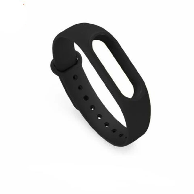 Оригинальный ремешок для Xiaomi mi band 2 Силиконовый цветной браслет Mi Band