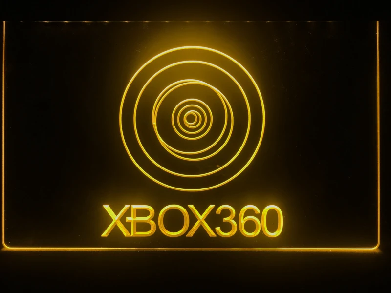 Светодиодные неоновые вывески E015 Xbox 360 | Дом и сад