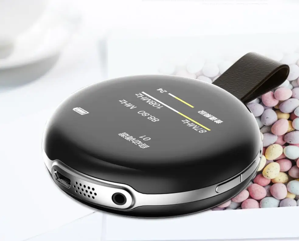 Новейший MP3 плеер RUIZU M1 Bluetooth спортивный мини Портативный аудио 8 ГБ с Built in