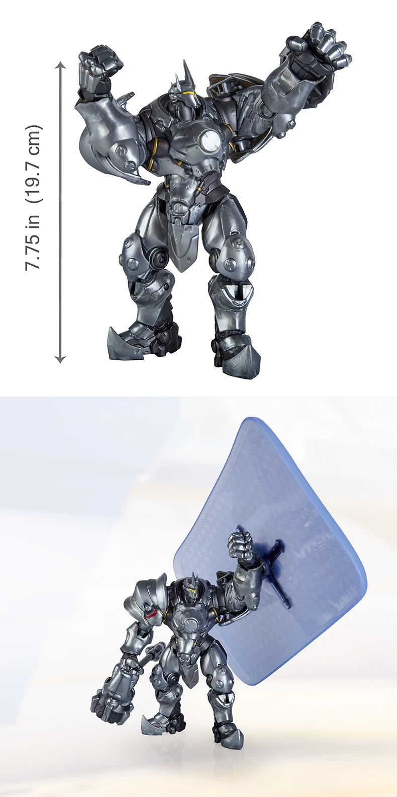 Hasbro Overwatch Ultimates Reinhardt 7,8 дюймов " Коллекционная Фигурка Лидер продаж на рынке для детей 4 лет и старше популярная