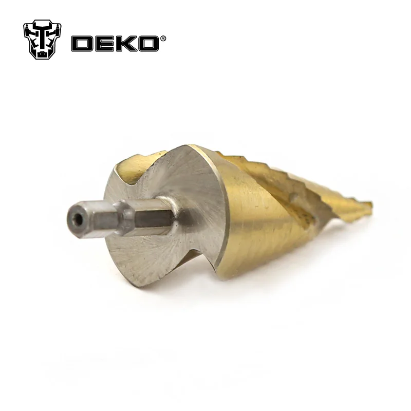 DEKO SDB01 3 шт. спиральное Рифленое центральное буровое долото твердосплавное мини