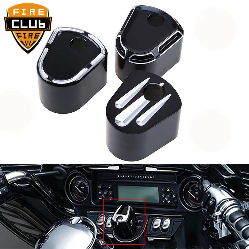 Алюминиевое зажигание мотоцикла крышка переключателя аксессуары для Harley Touring