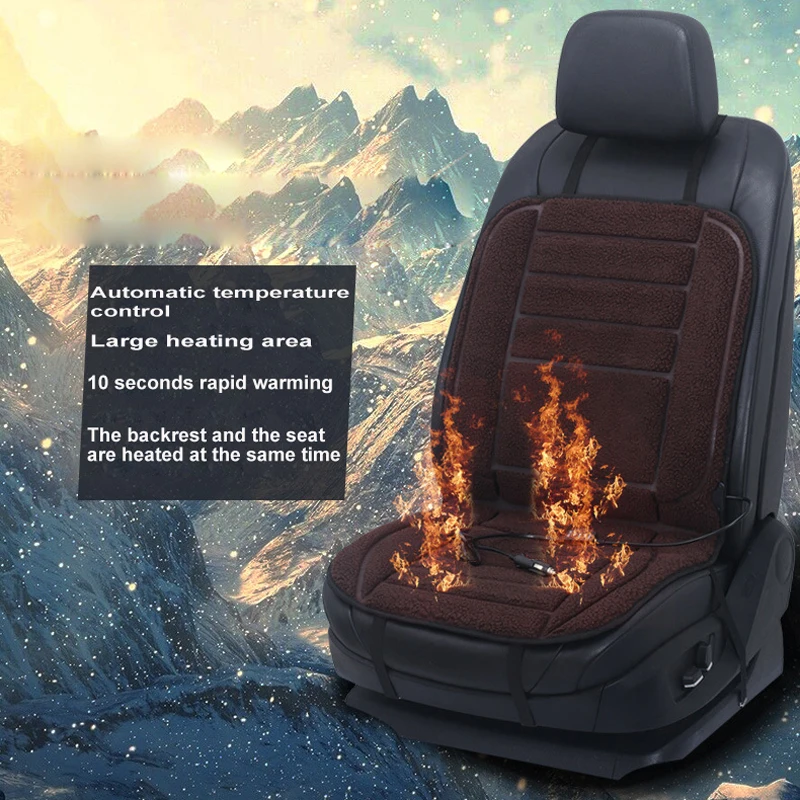 Новый 1 ШТ. Подогрева Сидений Крышка 5 Цветов С Подогревом Прокат мест Автомобили