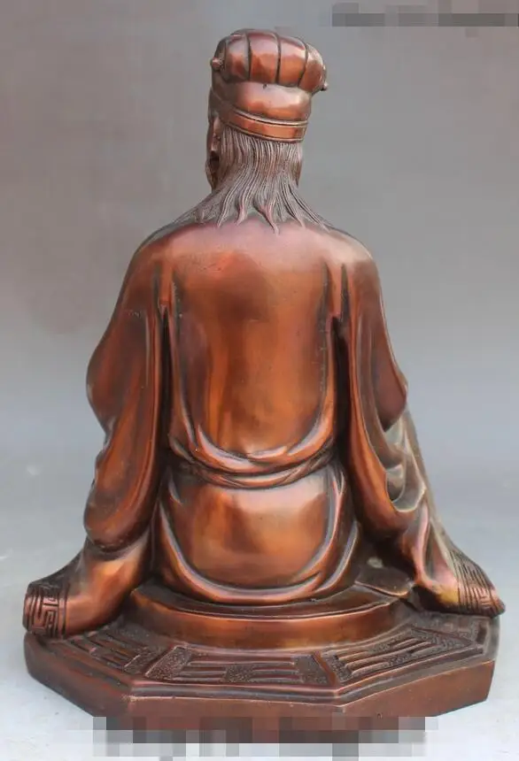 10-дюймовая китайская медная история милитаристский статистка-Фантазер Zhuge Liang