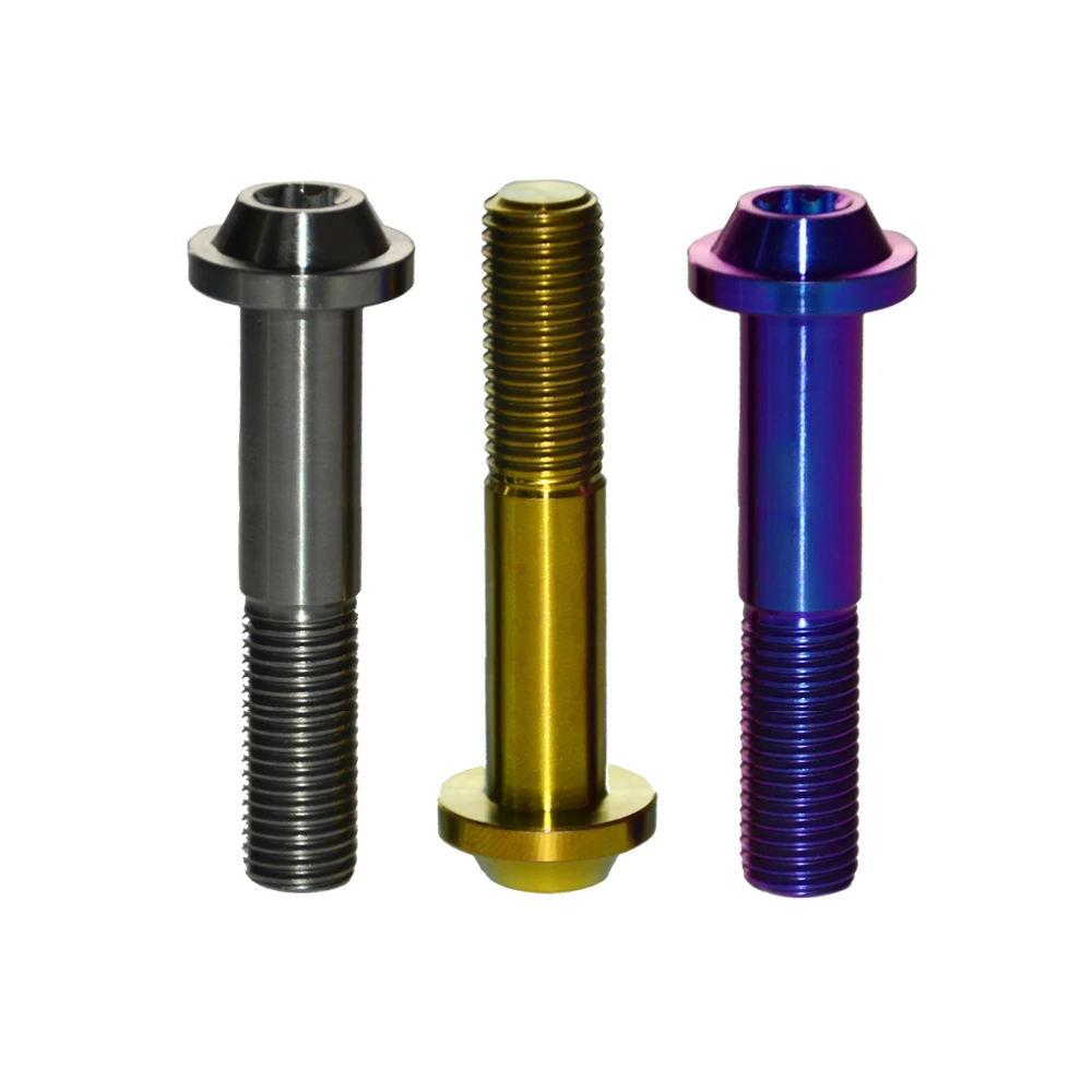 2 шт. Ti Болт M10 x 60x1 5 1 25 Torx Винт С Титановым болтом крепеж из титана для гонок на