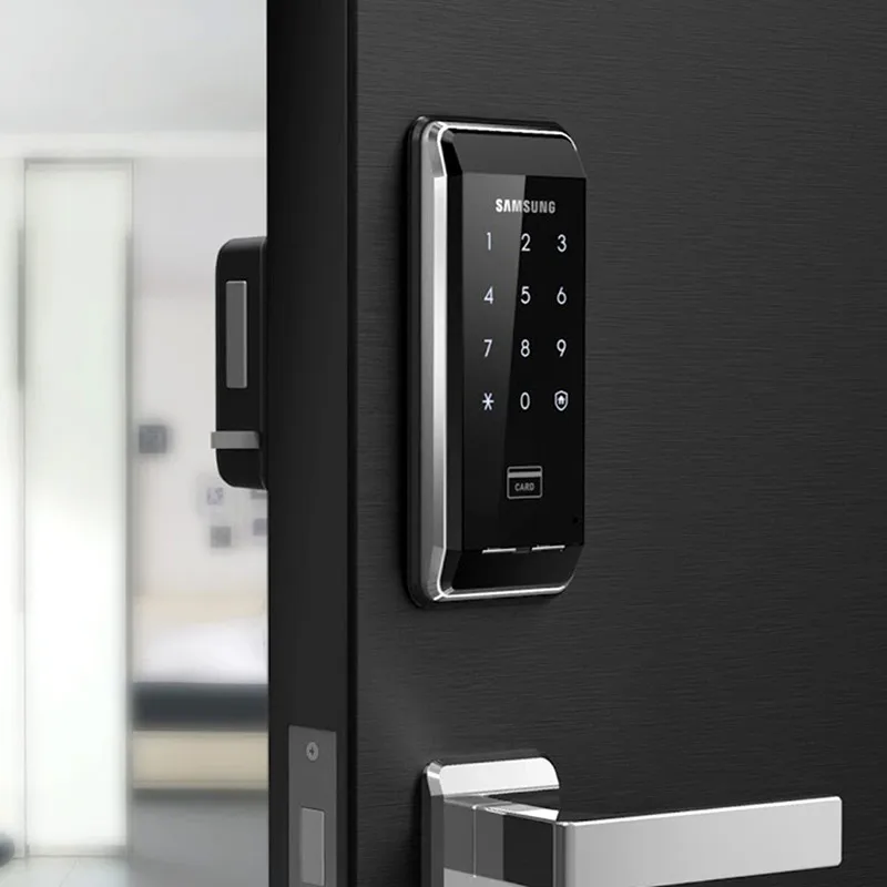 SAMSUNG EZON SHS-2920 цифровой дверной замок без ключа с 2 бирками+ 6 RFID карт