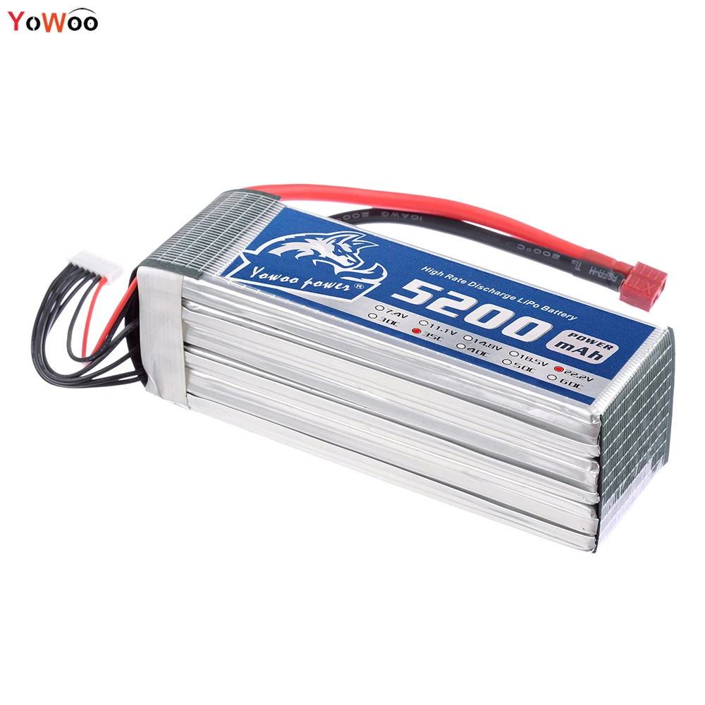 Lipo 2 S 3 4S 5s 6 5200 mAh 7 4 V 11 1 14 8 18 5 22 батарея 35C MAX 70C для RC вертолет автомобиль Лодка