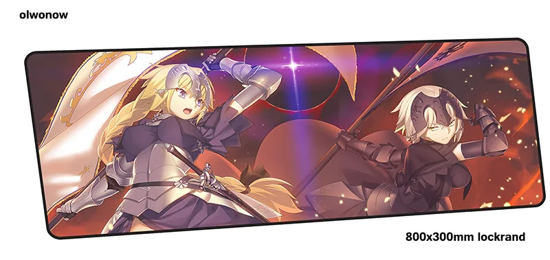 Fate коврик для мыши 80x30 см Новое поступление игровой коврик для мыши большой геймерский коврик аниме игровой компьютерный стол padmouse клавиатура большие игровые коврики