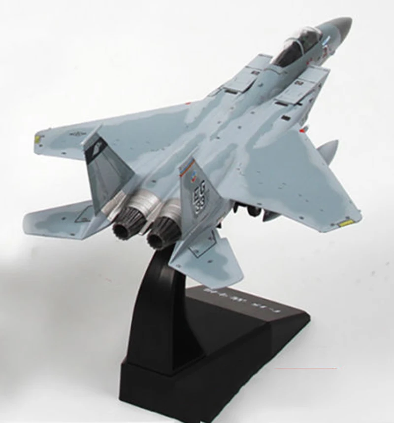 Детские игрушки, 1/100 F-15, сплав орла, литой под давлением, США, истребитель ВВС, литой под давлением, самолет, модель игрушки, подарок на год для мальчика