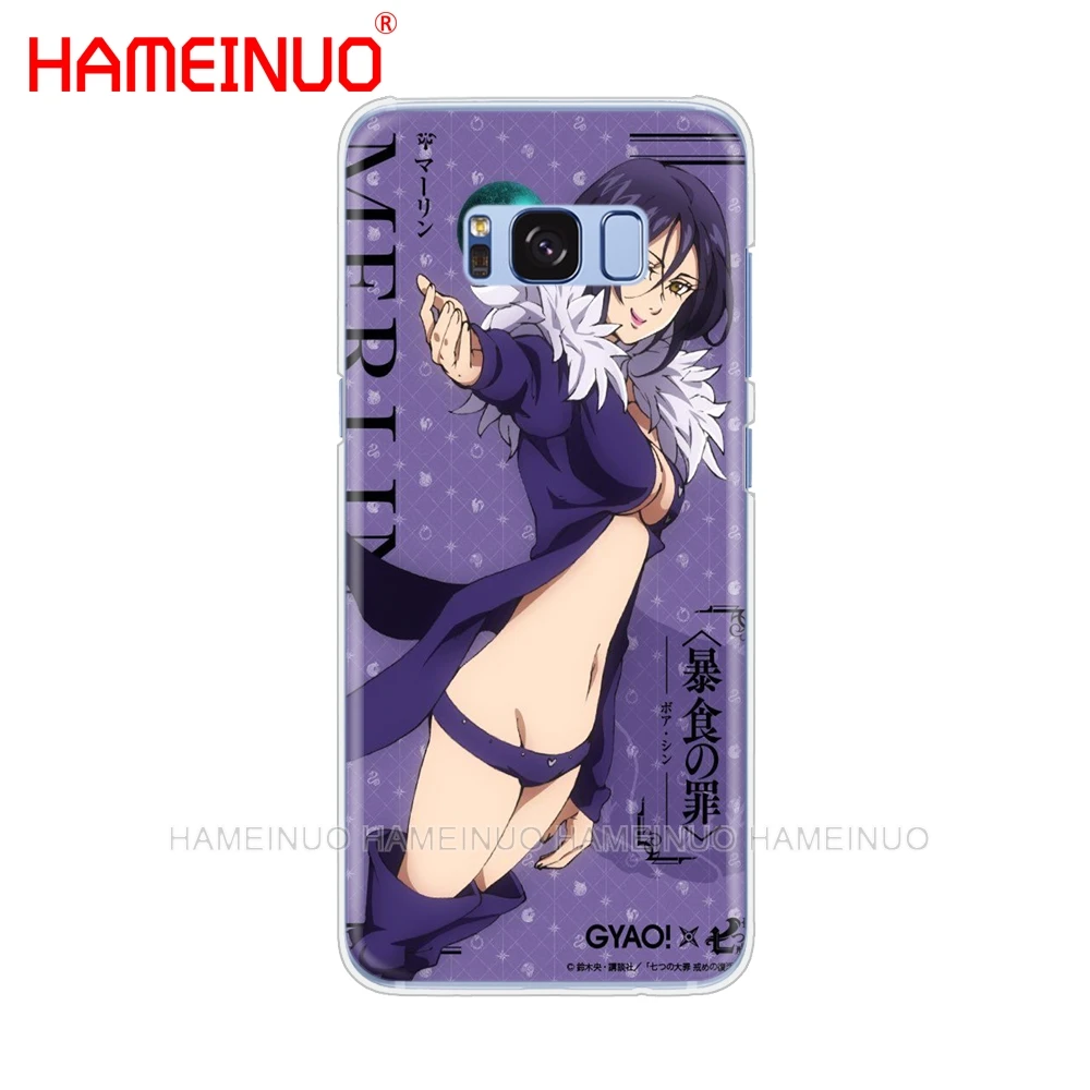 HAMEINUO Nanatsu no Taizai 7 чехол для сотового телефона Samsung Galaxy S9 S7 edge PLUS S8 S6 S5 S4 S3 MINI|Бамперы| |