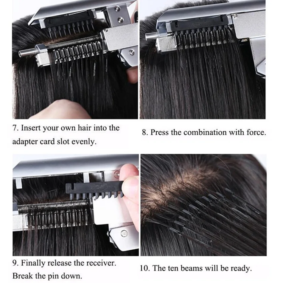 6D Перья для волос наращивания специальные щипцы Профессиональный High-end - Фото №1
