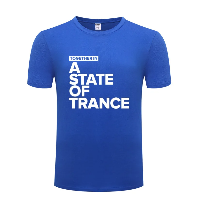 Armin Van Buuren а также в состоянии Транс футболки Для мужчин стиле хип хоп короткий