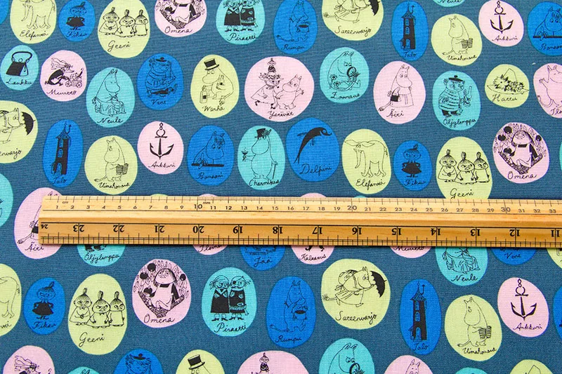 50 см * 110 японский хлопок льняной ткани DIY Лоскутная Ткань для Дети Текстиль сумки