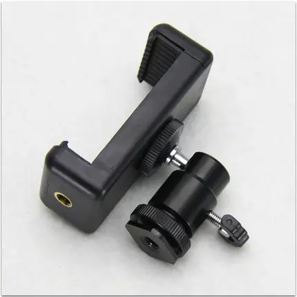 Mini Tripod Ball Head Ballhead with Hot Shoe Adapter to 1/4 Screw Mount for Canon Nikon DSLR Camera LED Video Fill Light gopro 3 |
