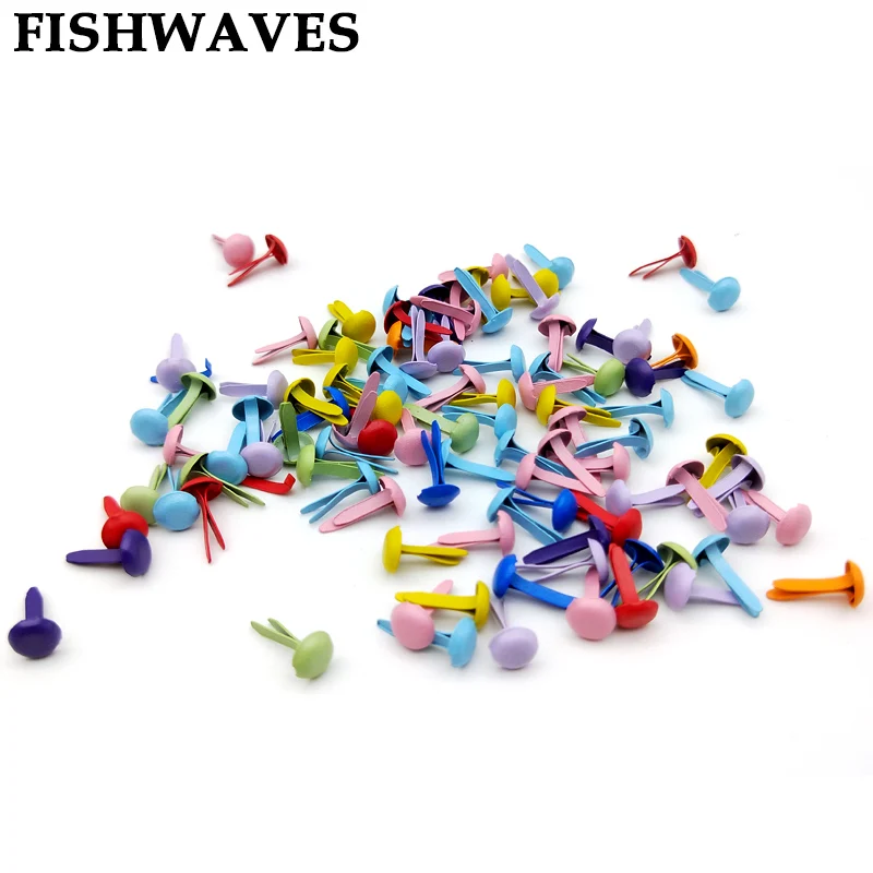 FISHWAVES 100 шт. 5 мм микс цветов украшение для детей скрапбукинг фотоальбом рамка