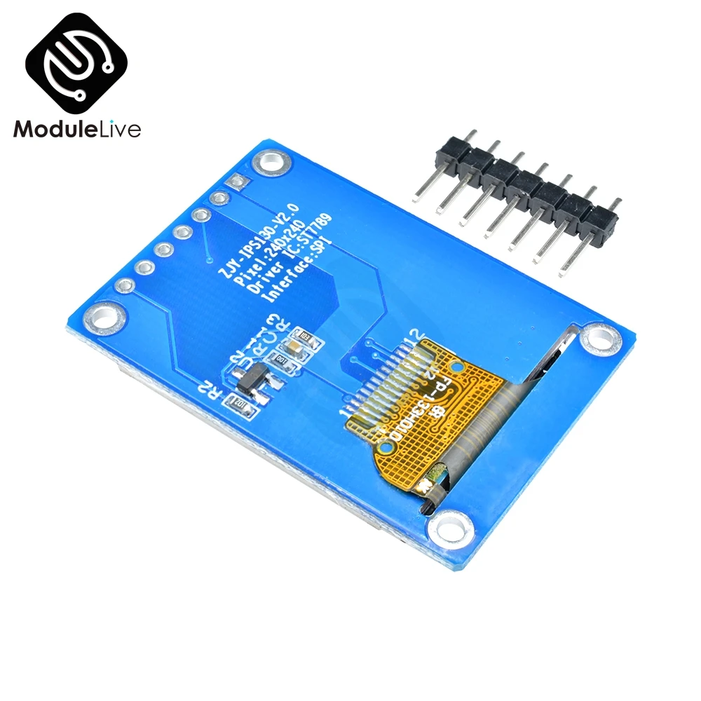 1 3 дюйма 240x240 цифровой ЖК дисплей модуль 240*240 65K серия SPI полноцветный RGB TFT IPS плата