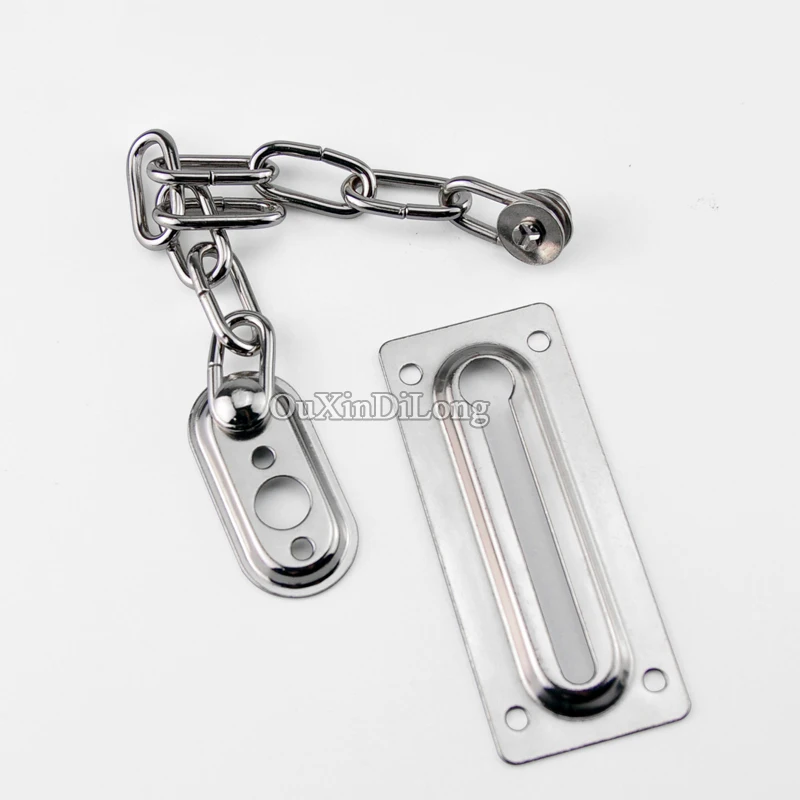 Совершенно новые 2 шт./лот дверные цепи дверная Защитная защелка замок